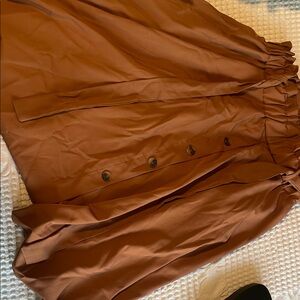 Elegant Brown Skirt